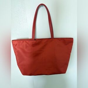 Nylon Zipper Tote Bag